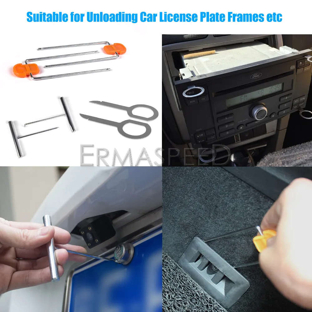 4/12 шт. набор инструментов для снятия отделки автомобиля |