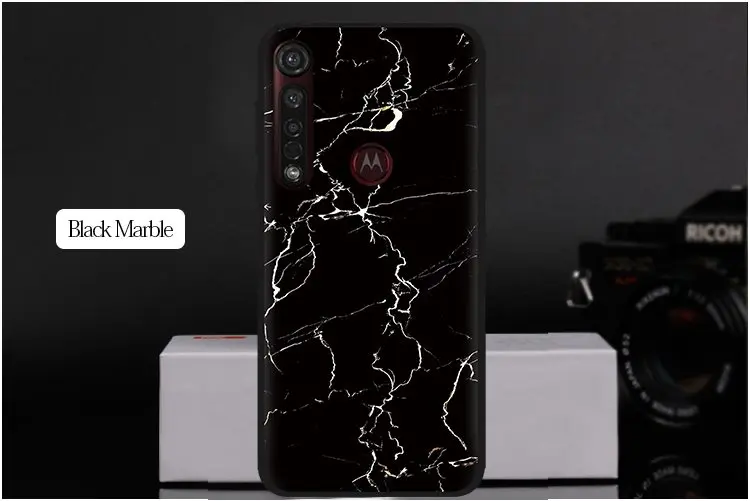Чехол для Motorola Moto G8 Plus, мягкий матовый чехол с милыми животными и цветочным мрамором для Moto G8 play one macro, силиконовый чехол для телефона s