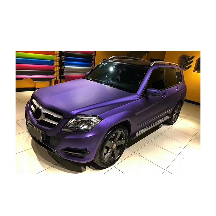 

Electro-Optical Metal Purple Car Body Warp Painting Sticker
