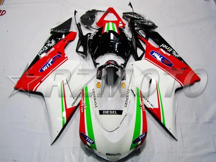 

4 Free gifts New ABS Injection Bodywork Full Fairings kits Fit For Ducati 1098 848 1198 2007 2008 2009 2010 2011 2012 custom DE
