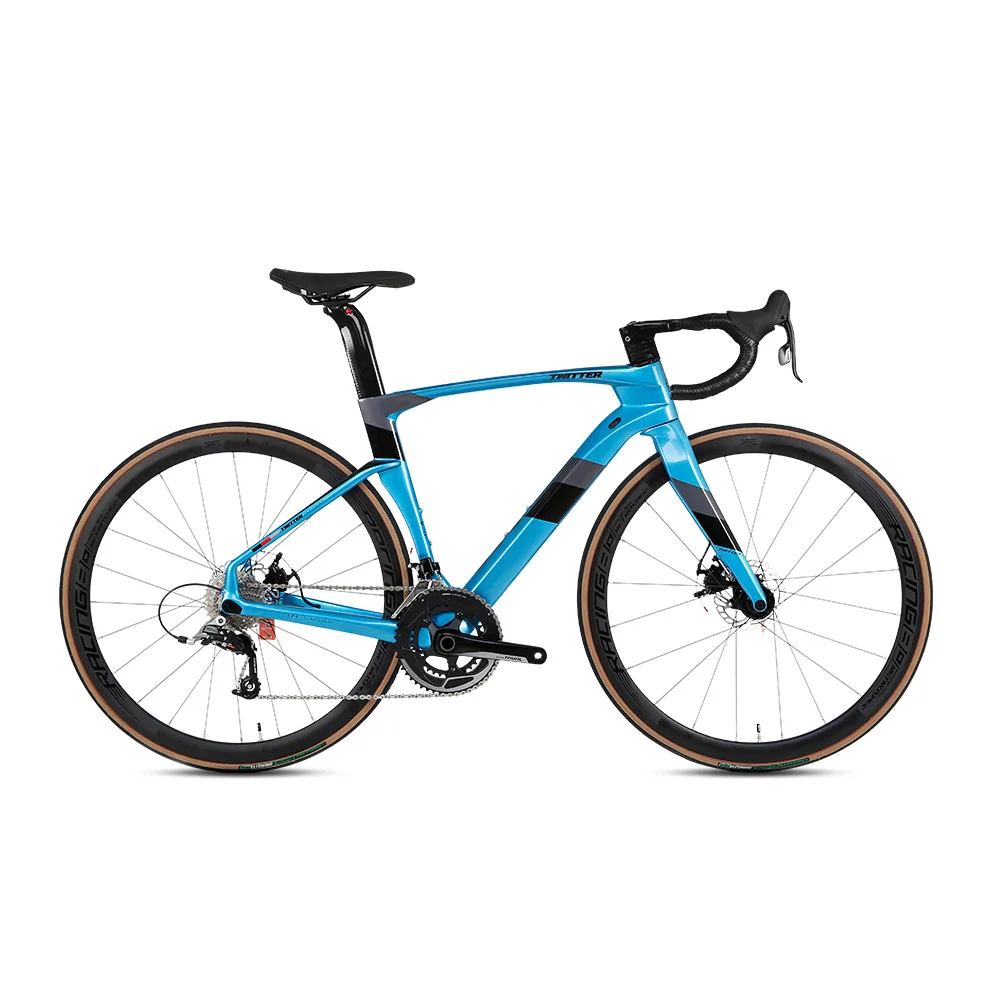

TWITTER bicycle t900 CYCLONE-RIVAL-22Speed 700c carbon wheel hydraulic disc brake oem Racer carbon fiber lightweight road bike