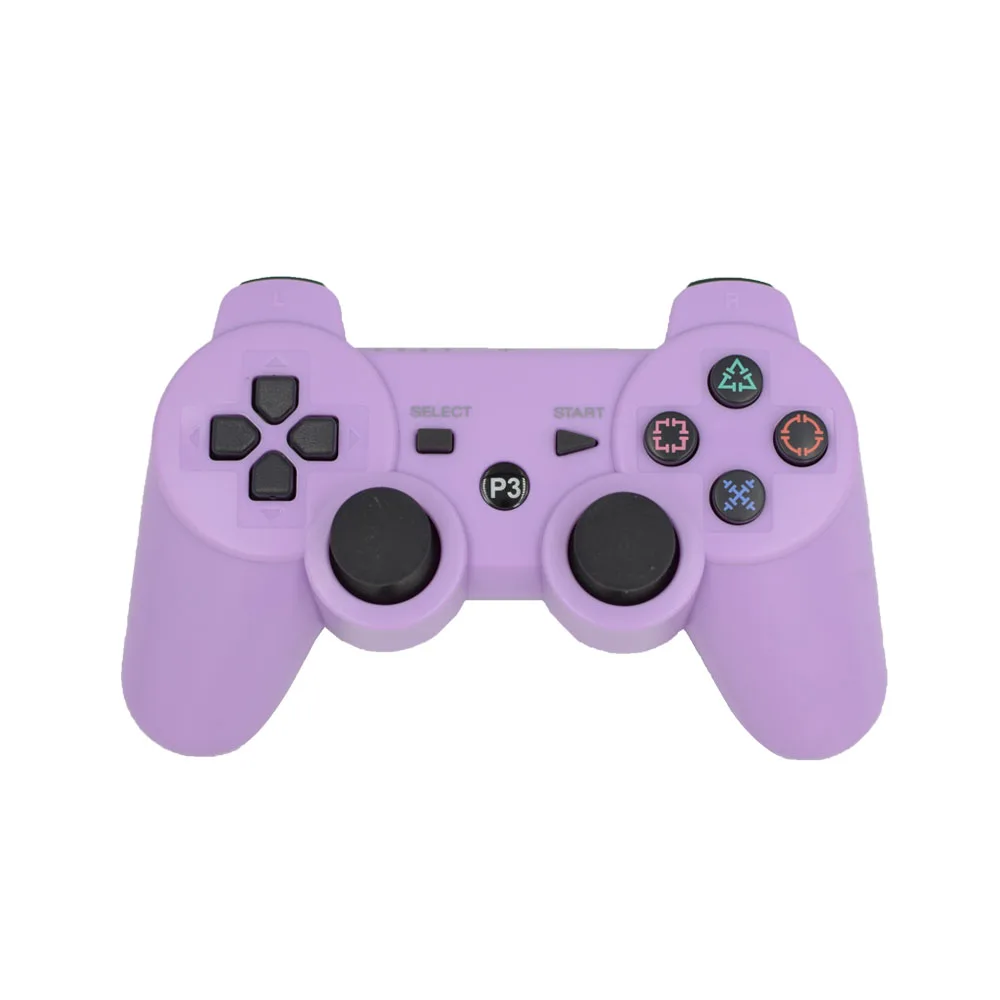 PURPLE Беспроводной геймпад для PS3 контроллер Bluetooth консоль для sony PS3 геймпад для Playstation 3 контроллер для Dualshock 3 джойстик - Цвет: PURPLE