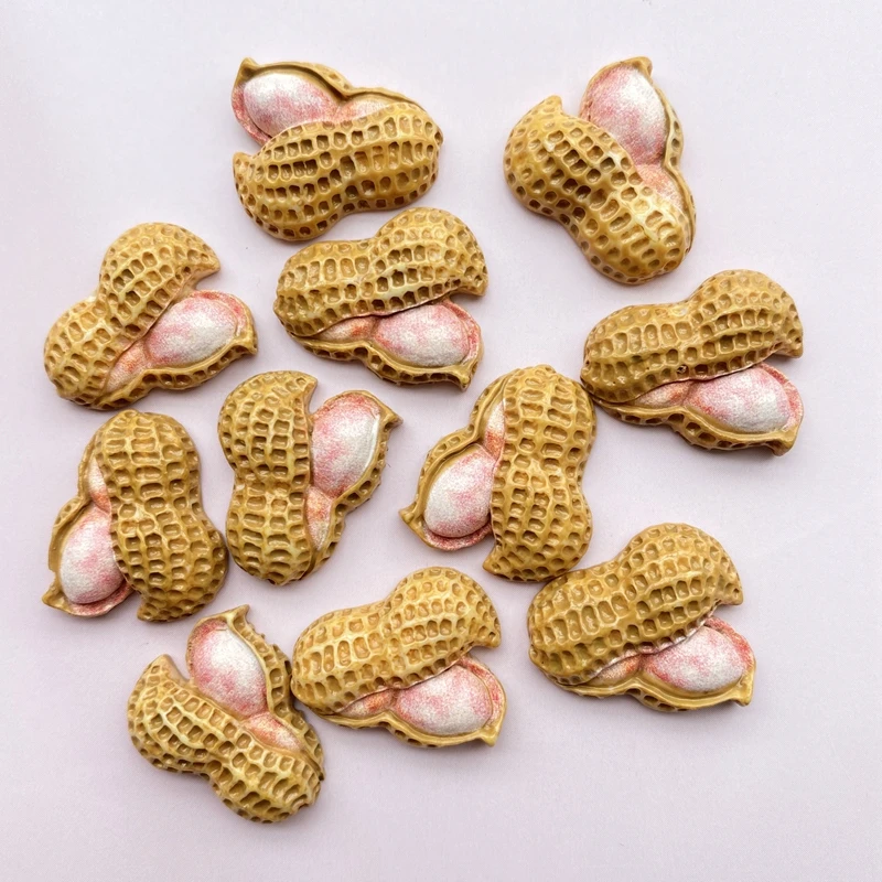 

30 новых арахисовых каучуков Kawayi с плоским дном, украшение для банта для волос, модные аксессуары «сделай сам» F67