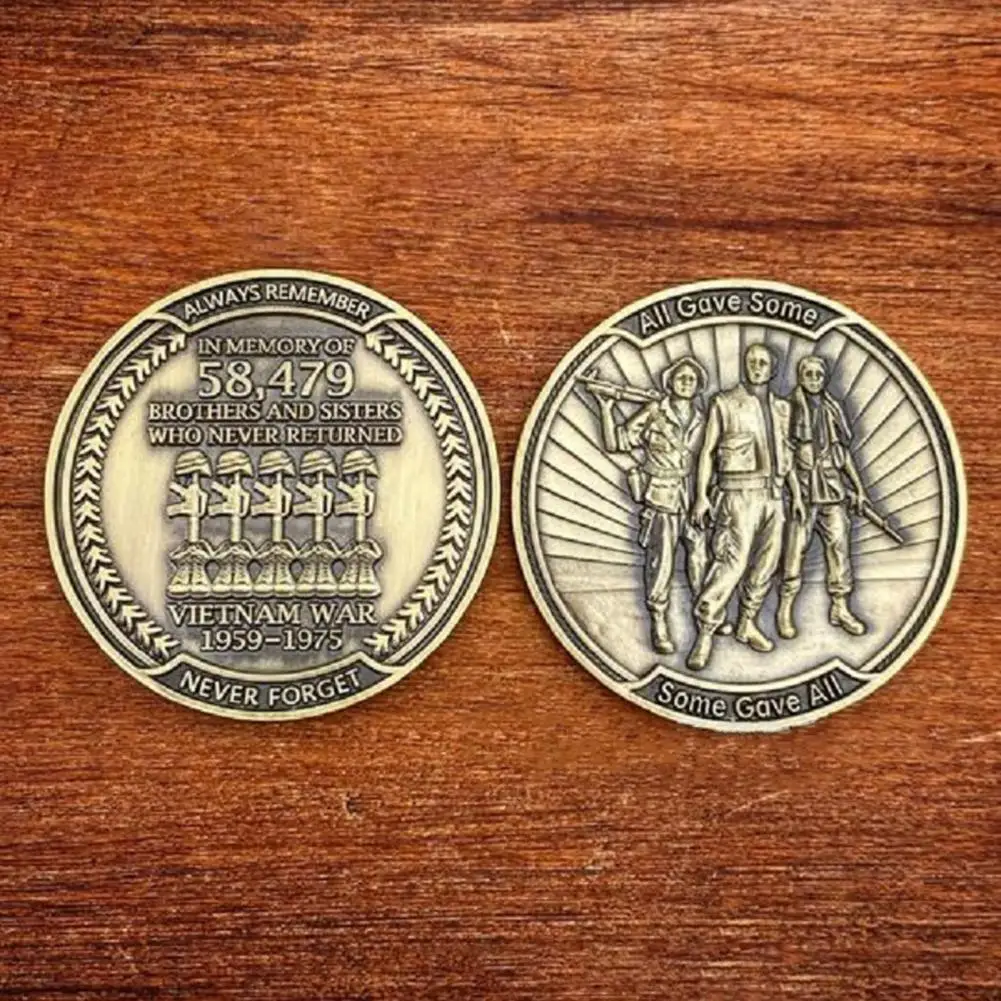 Вьетнамская памятная монета коллекция искусств металлическая Античная для