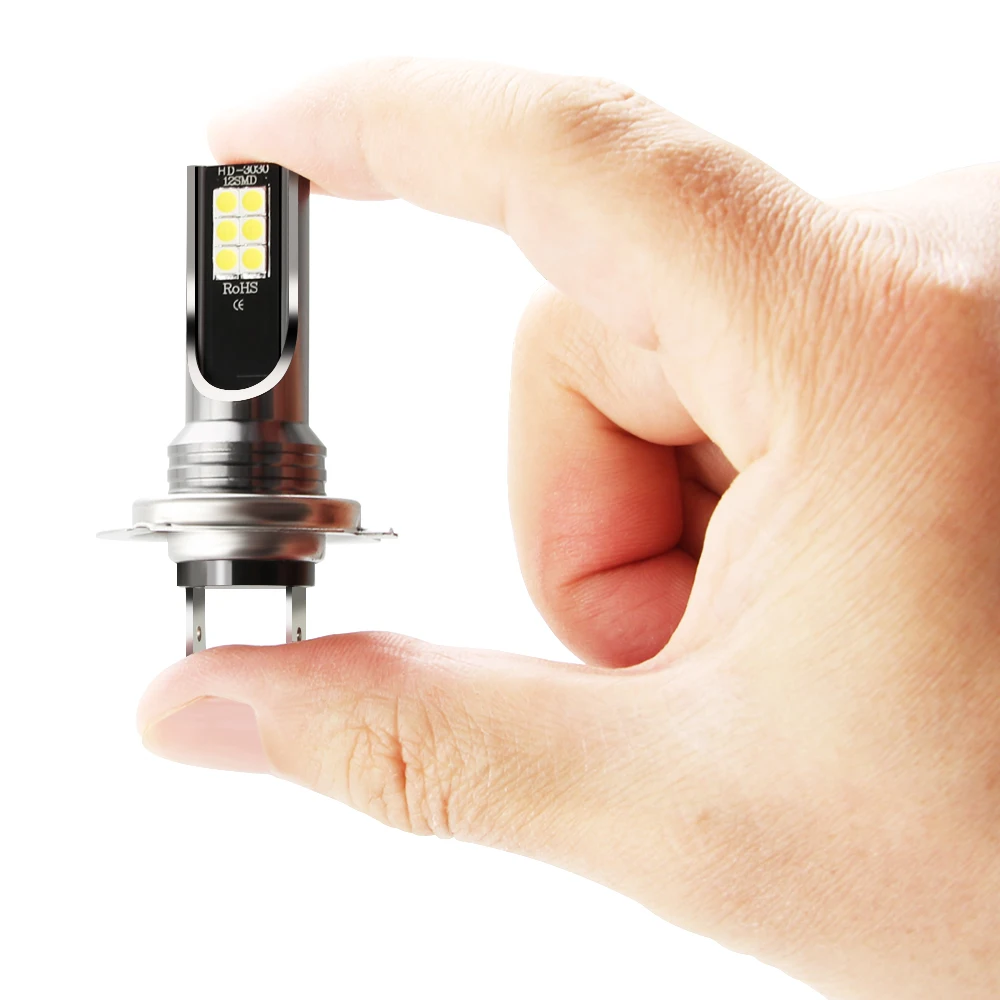 Автомобильные светодиодные противотуманные фары H7 лампы 12 В постоянного тока