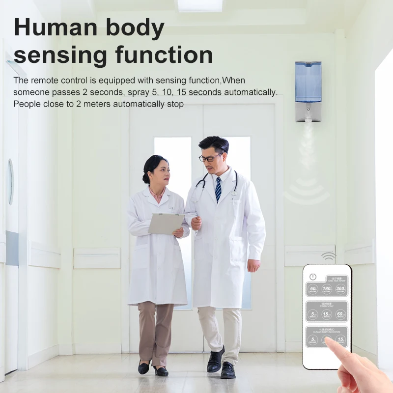 Автоматический диспенсер для дезинфицирующих средств рук 250 мл | Обустройство