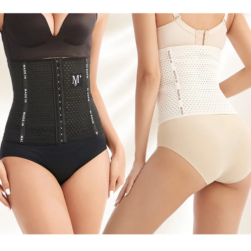 

Корректирующее белье для живота, корсет для похудения со стальными косточками, тренажер для талии, Корректирующее белье для живота, пояс дл...