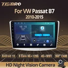 Автомагнитола 2DIN, Android 10,0, для VW Passat B7 2010-2015, GPS-навигация, стереоприемник, DSP, автомагнитола, автомобильная аудиосистема, IGO