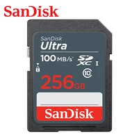 sandisk ultra sd card 16gb 32gb 64gb 128gb 256gb memory card 100mbs u1 4k for canon nikon slr camera shooting 4k video new
