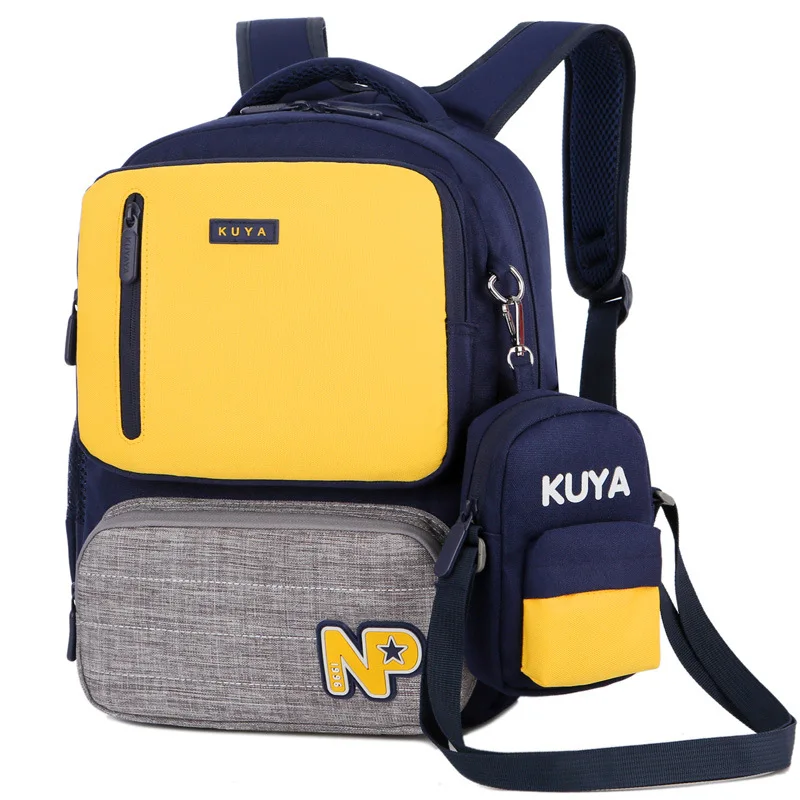 

Школьный ранец для мальчиков и девочек-подростков, вместительные рюкзаки для облегчения и защиты позвоночника, школьный портфель на плечо ...