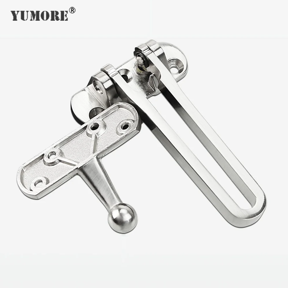 YUMORE 20 шт./лот 304 дверная защелка из нержавеющей стали противоугонная болты для