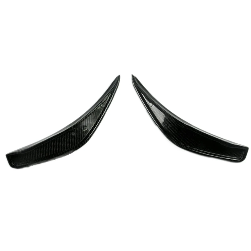 

for Mercedes Benz GLA Class AMG GLA45 2015-2019 Carbon Fiber Front Bumper Splitters Spoiler Canard Fins Trim
