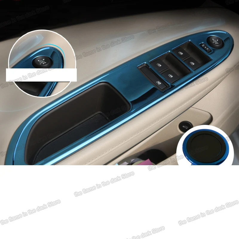 Lsrtw2017 машина из нержавеющей стали для панели управления окон планки Opel Astra K 2015 2016