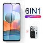 Закаленное стекло для экрана от 1 до 6 для Xiaomi Redmi Note10 Pro, защита для камеры на Redmy Note 10 Pro, защитная стеклянная пленка для объектива, не Примечание 10