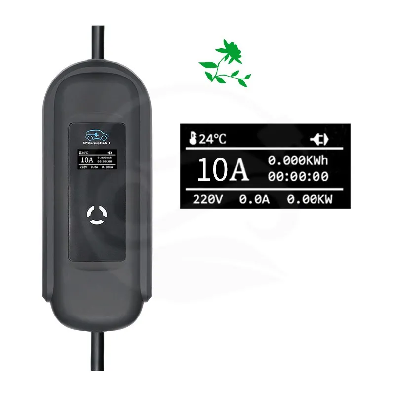 Зарядный кабель для электромобиля 10 А тип 2 штепсельная вилка Wallbox Тип