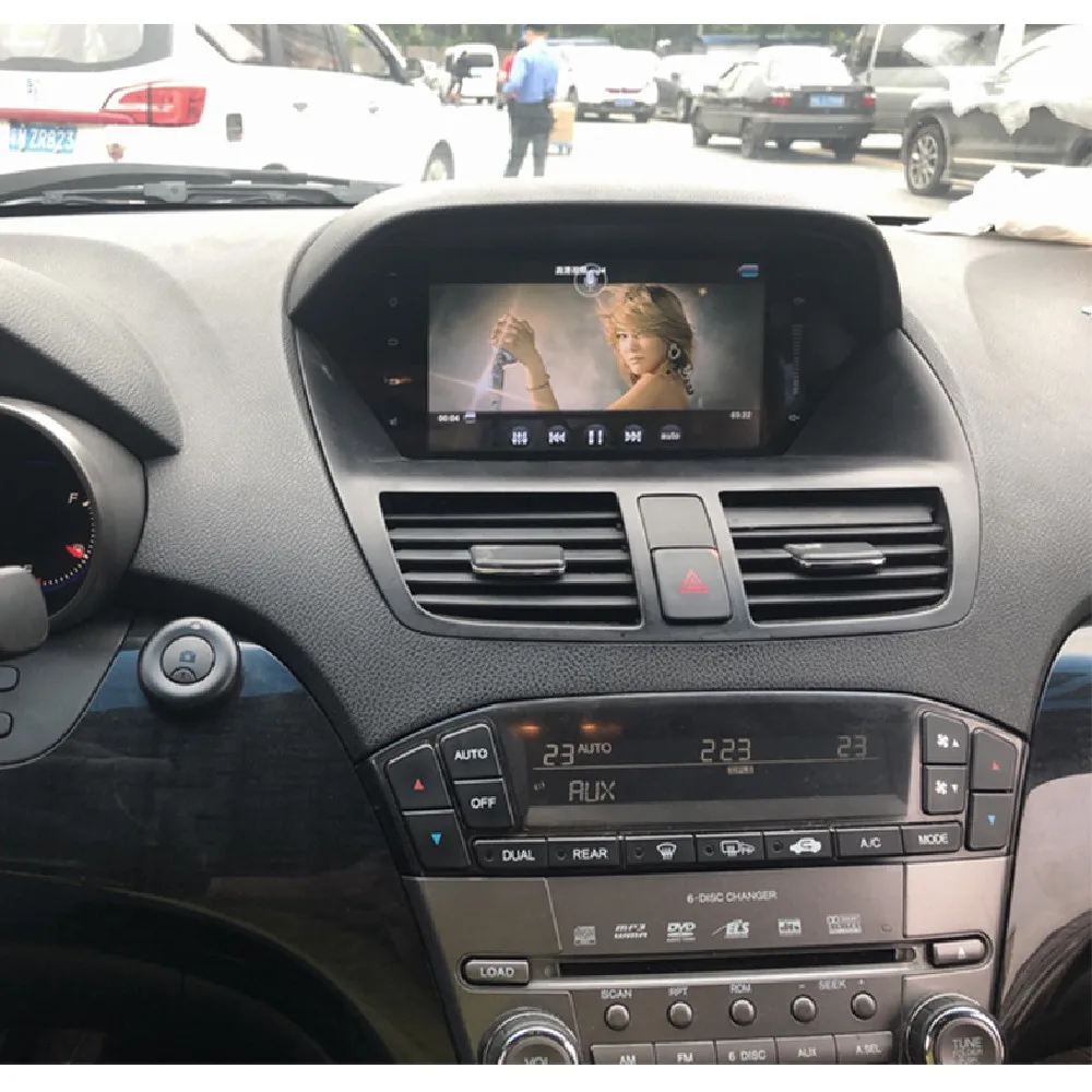 Android 10 для Acura MDX 2 MK2 2007 2008 2009 2010 2011 2012 2013 Автомобильный мультимедийный плеер стерео