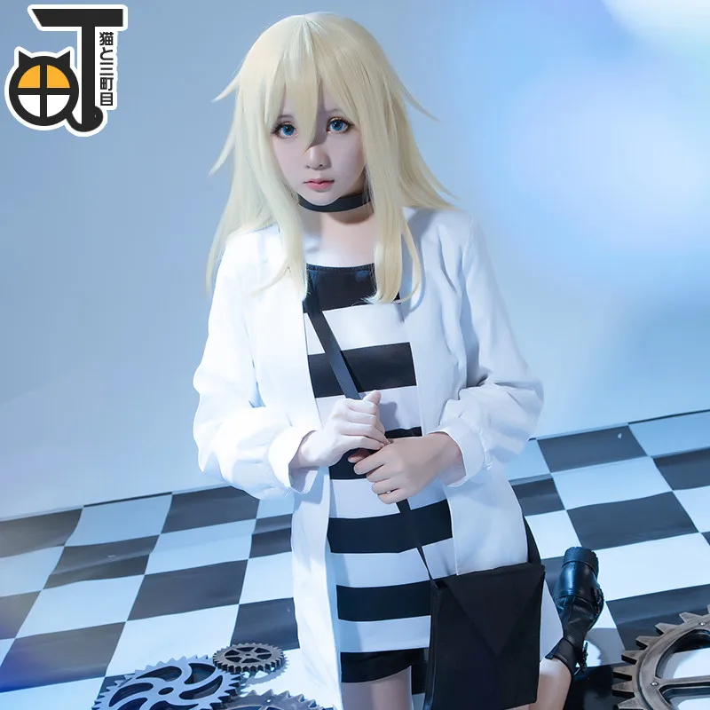 Anime Angels of Death Ray Cosplay Costume Rachel Gardner Women Uniform Satsuriku no Tenshi Cos Full Set Bag New |