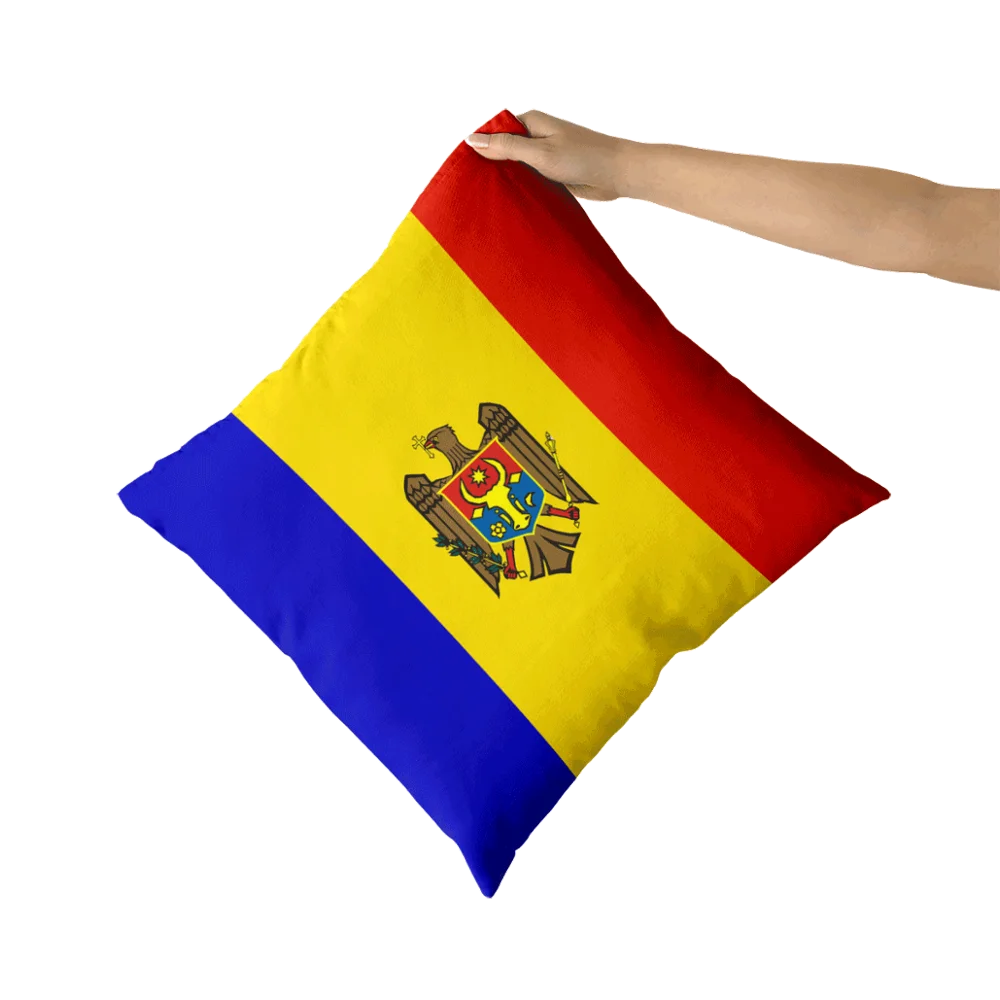 Декоративные наволочки для диванных подушек молдовского цвета комнаты холщовые