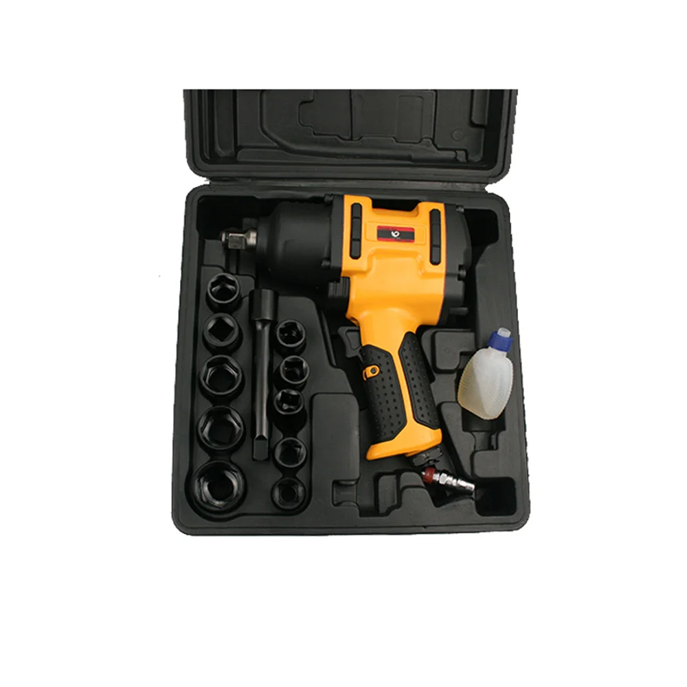 

Wrench Air Gun E7 Pneumatic Wrench Air Gun 1 / 2 Inch Large Torque Air Wrench Auto Repair Pneumatic Tool For Dismantling Air Gun