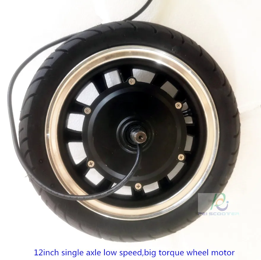 

12 inch single axle brushless geared electric wheelchair roblt wheel motor phub-12k