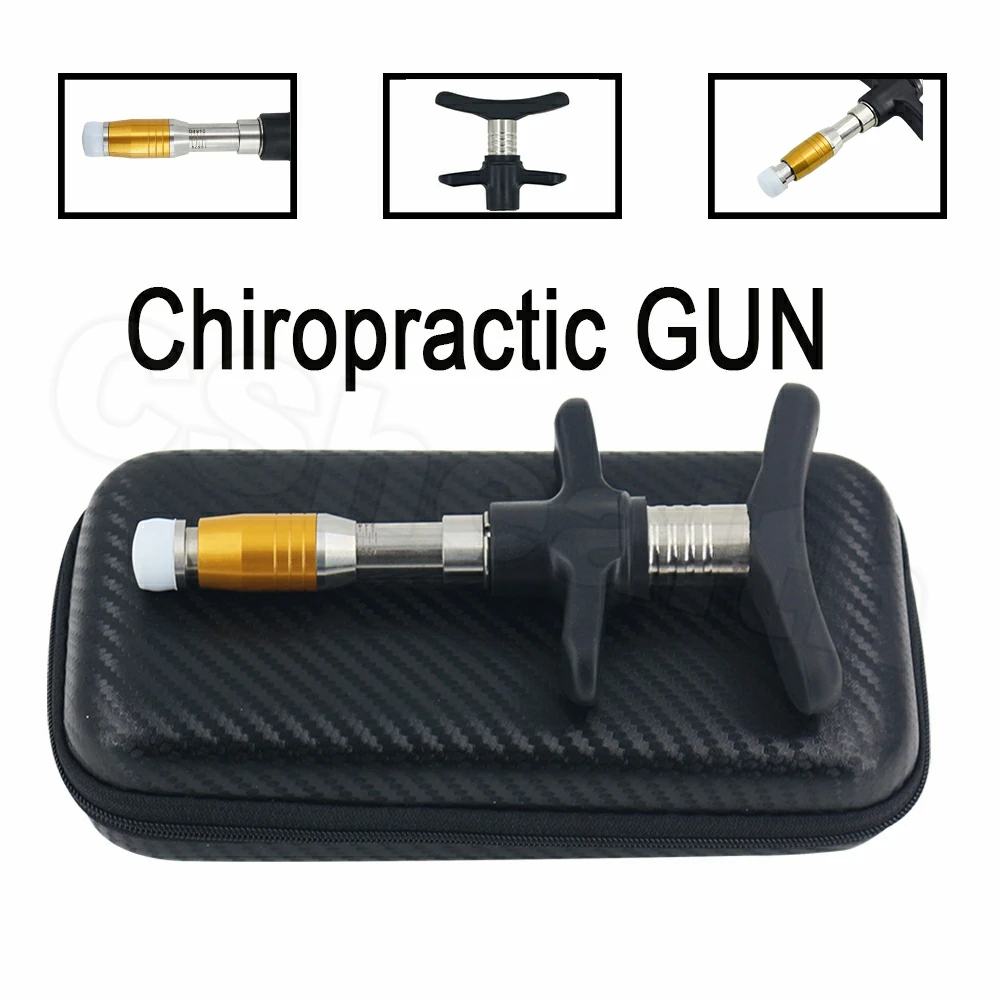 2021 Chiropractic Activator Gun Spine Manual Massage SET Limb Joint Correction Activation Therapy Spinal Health Care Massager