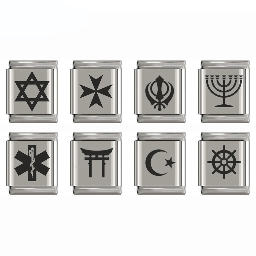 Fyour Мужская мода оригинальная Маргаритка прекрасная религия благобоство Шарм