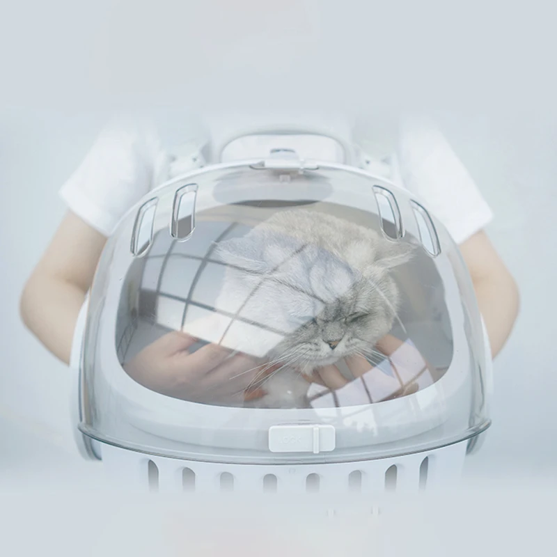 

Double Shoulder Pet Backpack Breathable Bag Nest Portable Cat Space Capsule