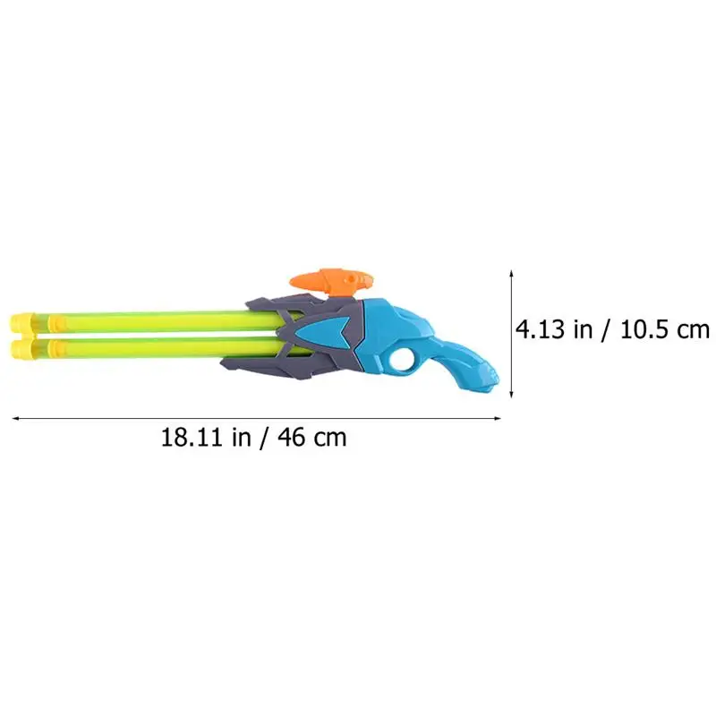 

4pcs Squirt Blaster Toy with Two Nozzles Water Shooter Toy Summer Pool Party Toy
