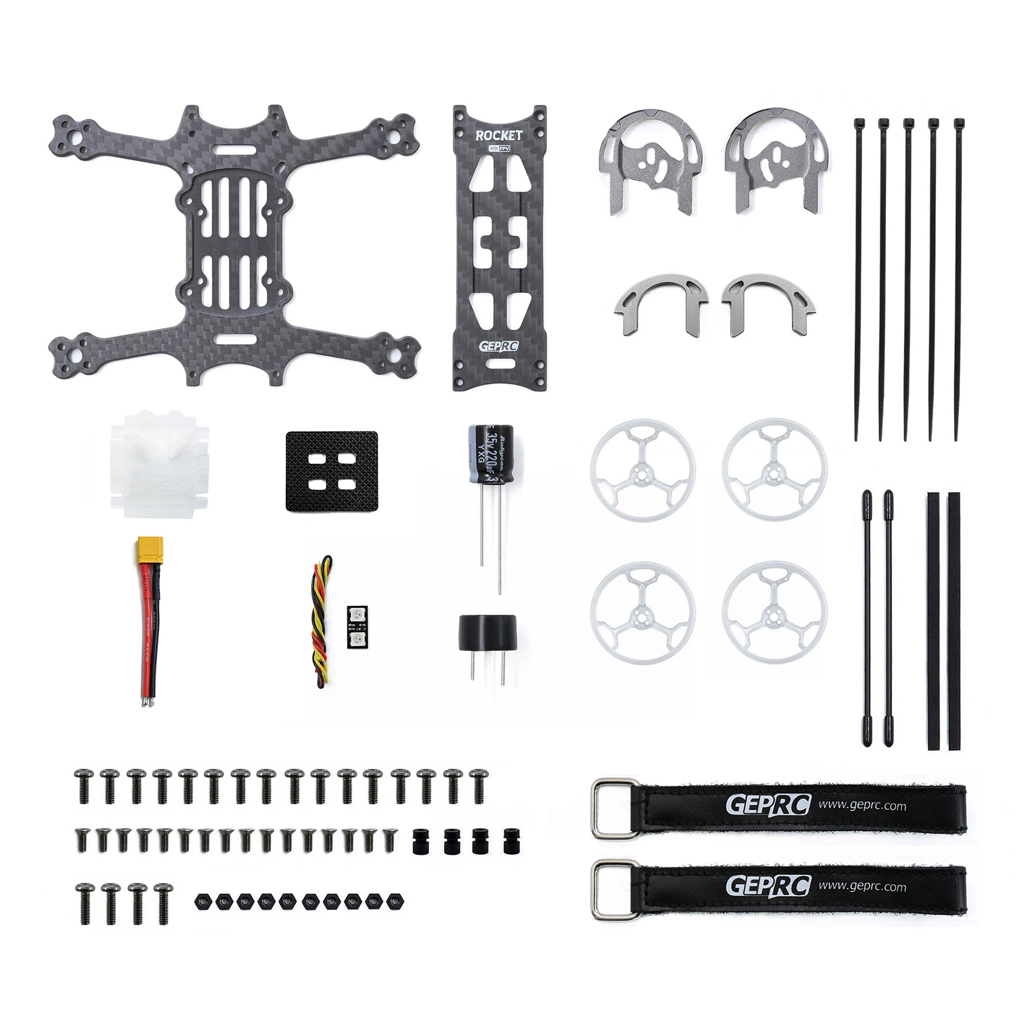 GEPRC GEP RL RP Rocket Lite Plus запасная часть рамы для RC DIY FPV Racing Drone|Детали и аксессуары| |