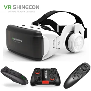 Очки виртуальной реальности VR Shinecon Pro, 3D очки виртуальной реальности, гарнитура Google Cardboard, виртуальные очки для смартфонов, ios, Android 4-6