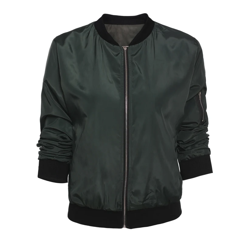 

2021 Fashion Windbreaker Jacket Women Summer Coats Long Sleeve Basic Jackets Bomber Thin Women's Jacket Female Jackets Outwear