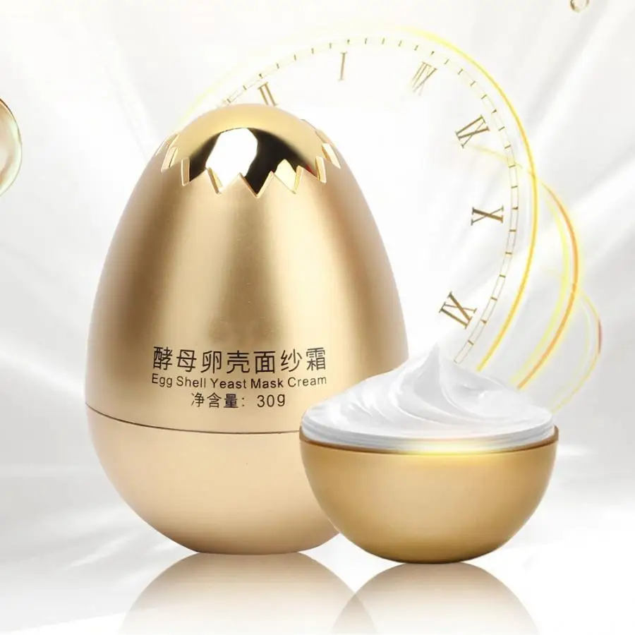 Маска Miracle Egg Антивозрастная маска для сна лица увлажняющий крем от морщин и с