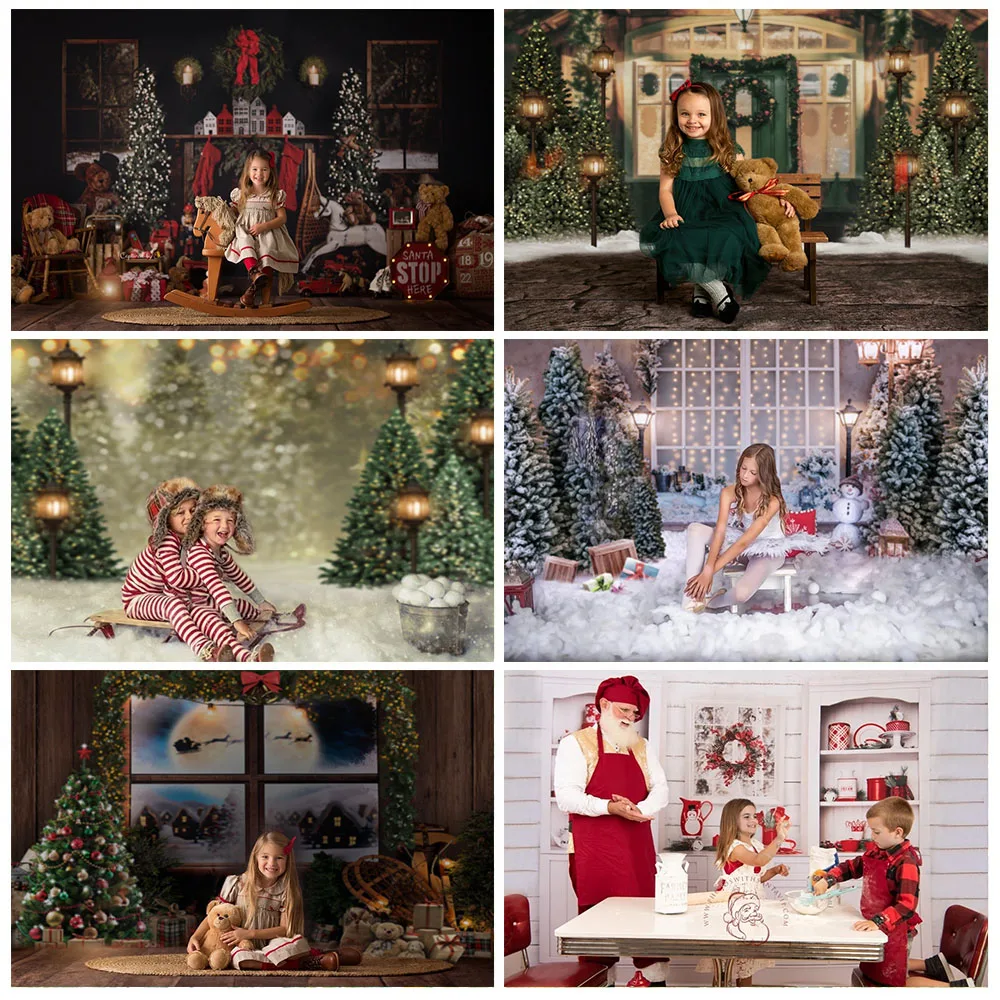 Новогодний фон Mehofond для новогодней фотосъемки фотобудка Рождество день рождения