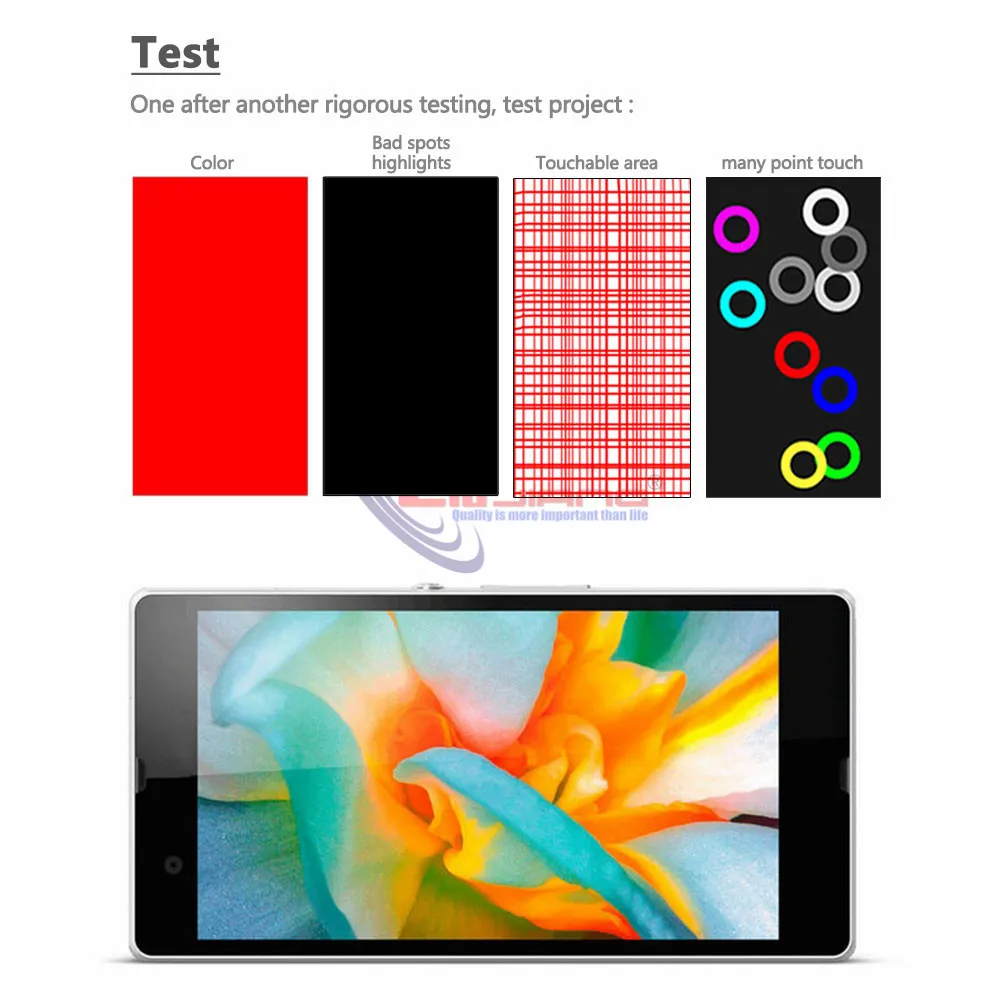 

6.44 inch original LCD suitable for Sony Xperia Z Ultra XL39H XL39 C6802 C6806 C6843 C6833 touch screen digitizer