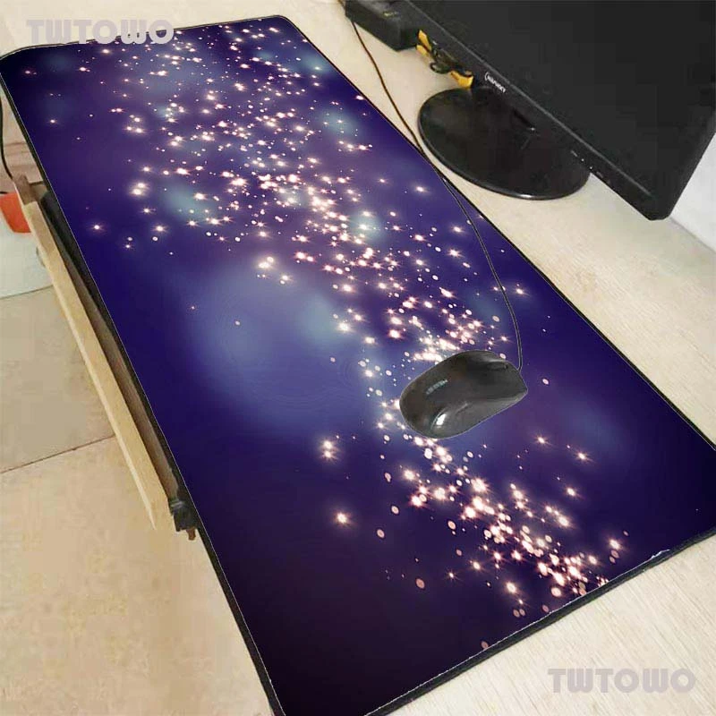 

Stars Reflections Pad To Mouse Big Notbook Computer Mousepad One Piece Gaming Mouse Pads Gamer Keyboard Mouse Mat