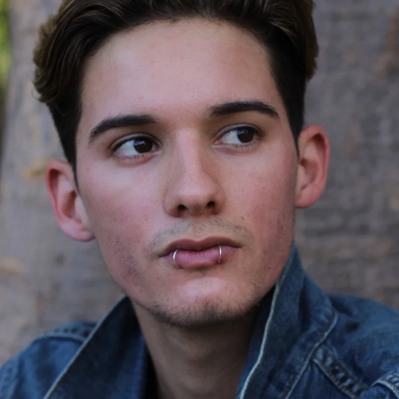 1 шт. кольца для носа из стерлингового серебра 925 пробы ночного клуба мужчин и