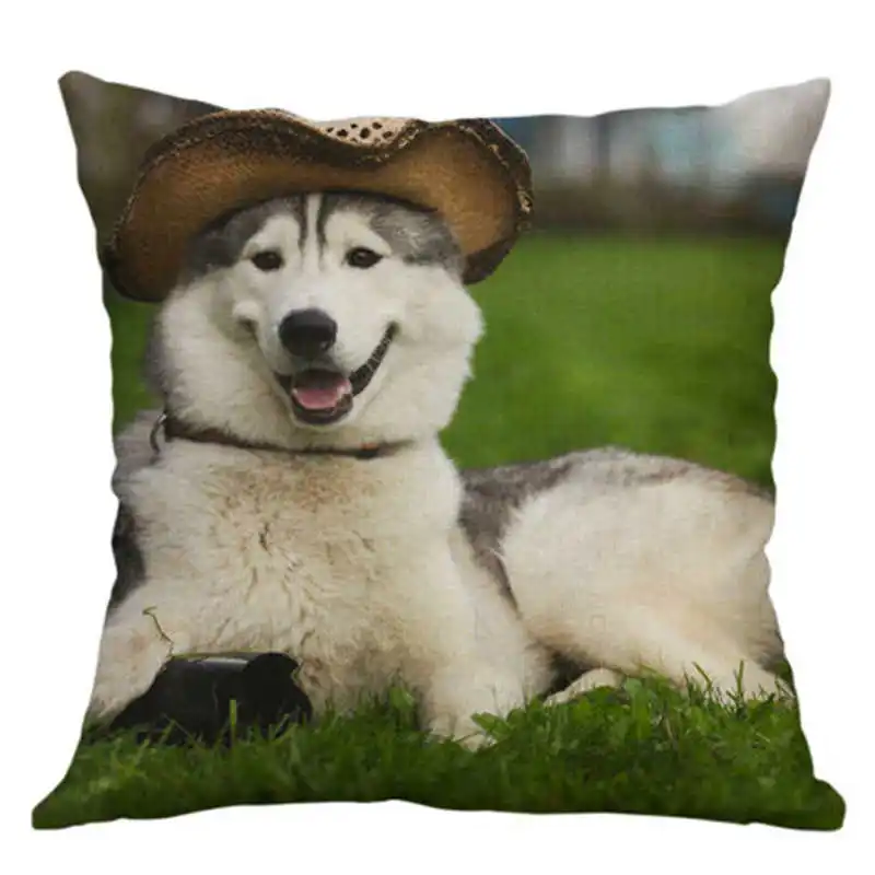 

New Home Decor Throw Animal Cotton Linen 18" Pillow Case Cushion Cover Sofa
