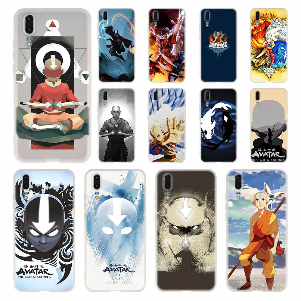 Силиконовый мягкий чехол из ТПУ для Huawei P30 P40 P20 Pro P10 P9 Lite P Smart Z 2020 Avatar чехлы