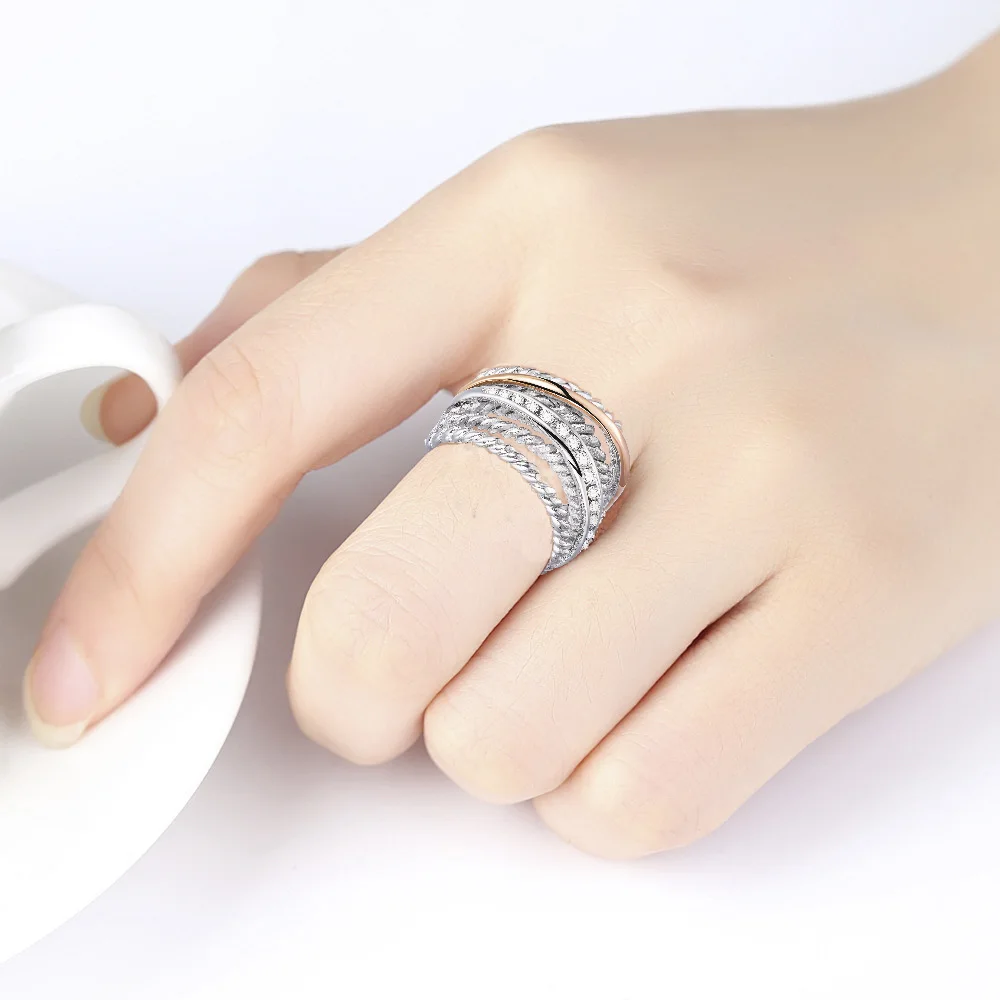Роскошные дизайнерские кольца для женщин уникальные ювелирные изделия в один