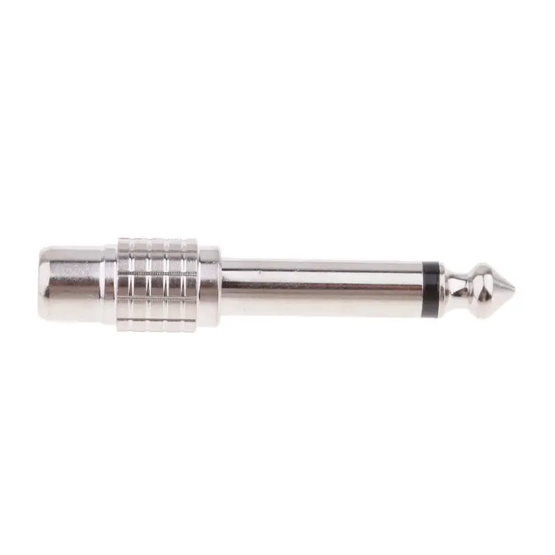 

Male To RCA Female Mono Audio Adapter Plug Jack Connector Stereo Receiver Tools