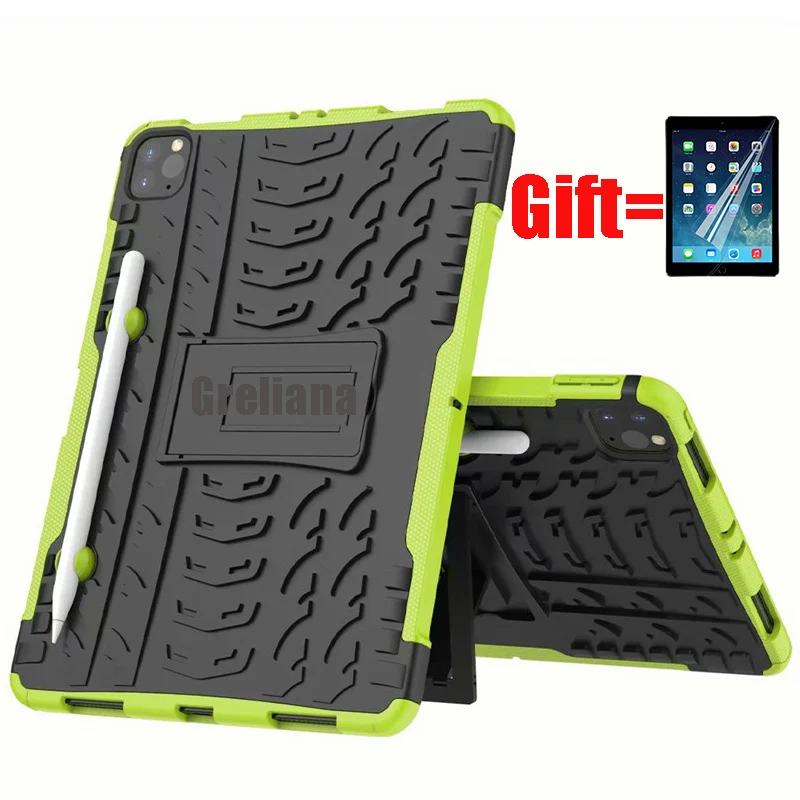 

Shockproof Case for iPad Pro 11 2nd Generation Case Hybrid Armor Stand Cover for Apple iPad Pro 11 Inch 2020 A2228 A2068 A2230