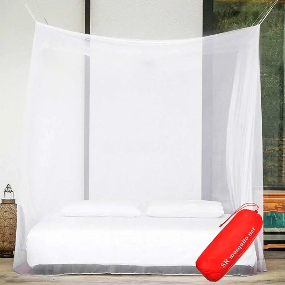 220*200*200cm Outdoor Ultra Large Mosquito Net 2 Openings Netting Curtains Camping Bedding Patio Carrying Pouch |