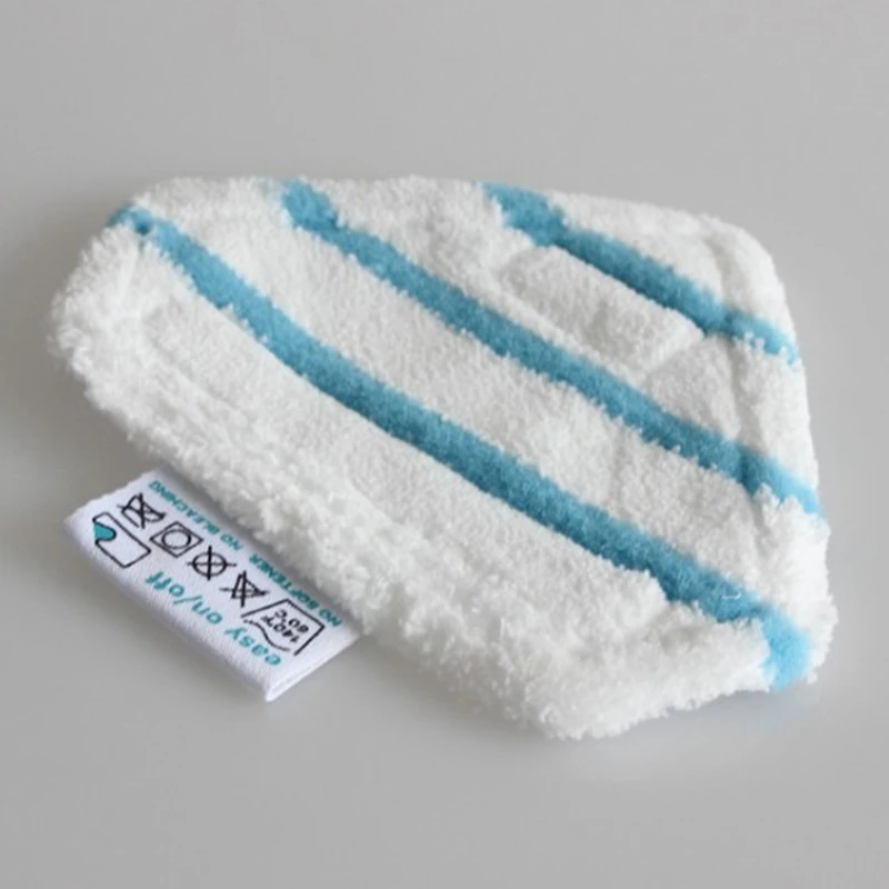 

10Pcs Mop Cloths for FSM1630 Floor Cleaning Triple-cornered Pads Cover Water Steam Mop Microfiber Mops