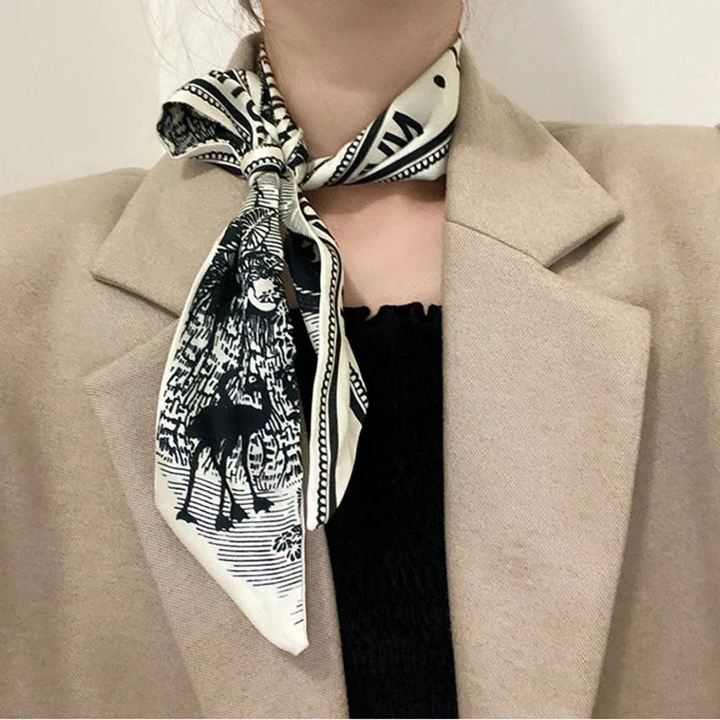 

25 Styles Fashion Long Headband Bows Scarf Headscarf Multifunctional Scarf Tie Hair Hair Accessories for Women Bandana Gifts