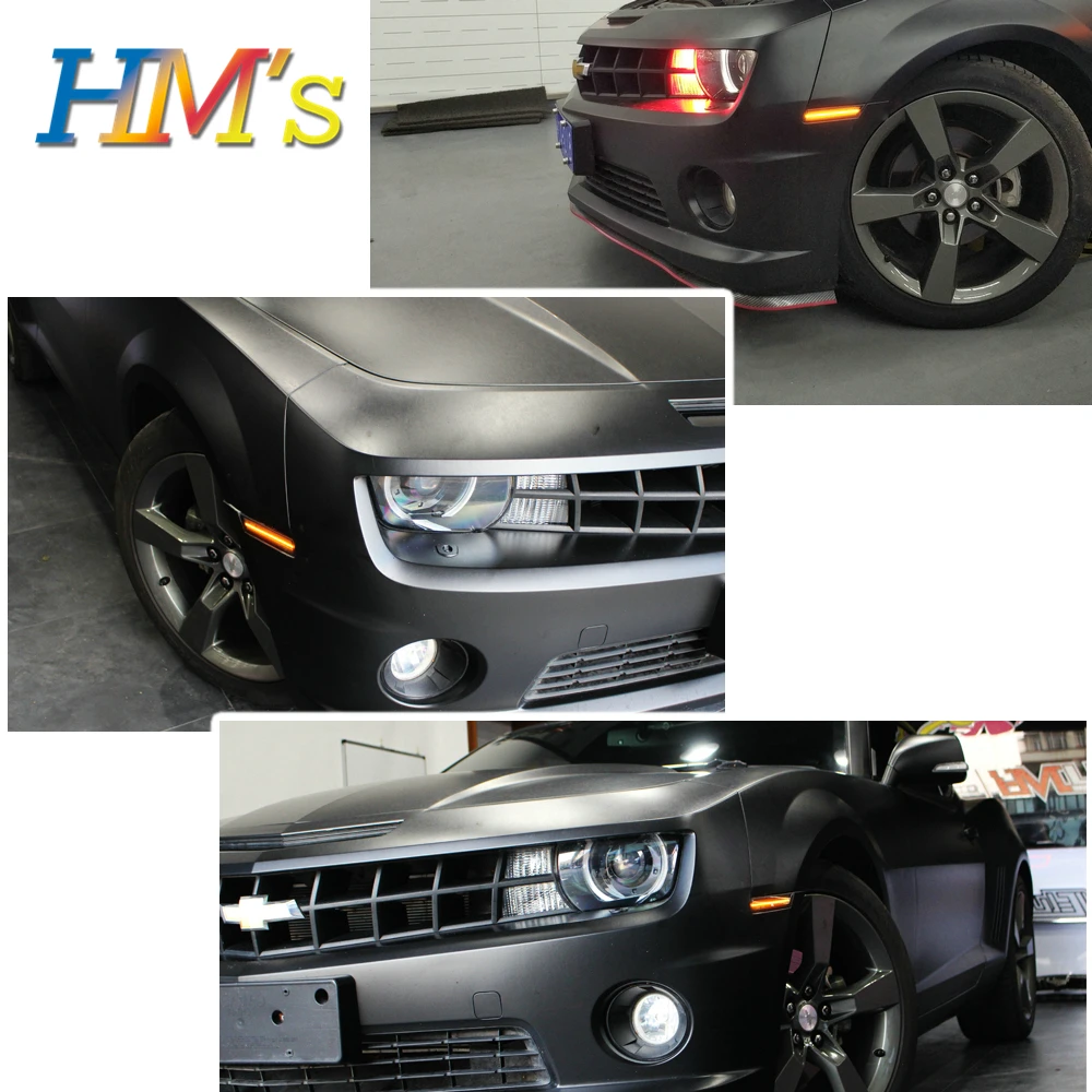 Для Chevy Camaro 2010 2011 2012 2013 2014 2015 автомобильный передний Янтарный задний красный