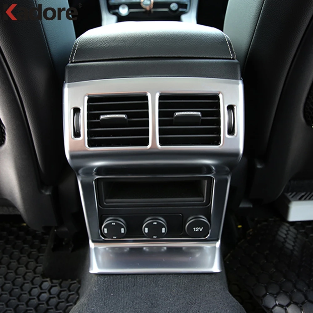 Матовый чехол из АБС-пластика для заднего сиденья Jaguar F-Pace 2016 2017 2018 | Автомобили и