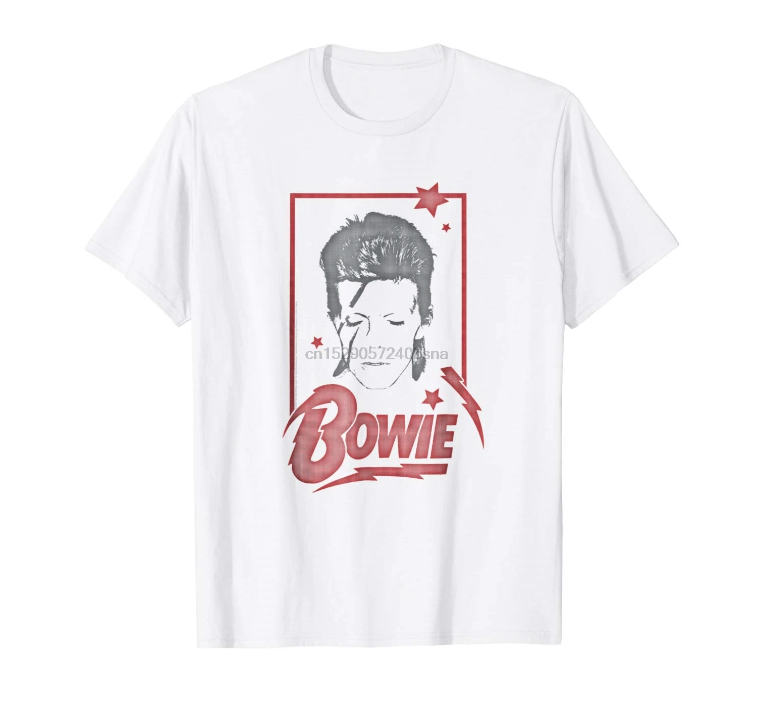 Мужская футболка с принтом Дэвида Боуи дейссон топы коротким рукавом хлопковые