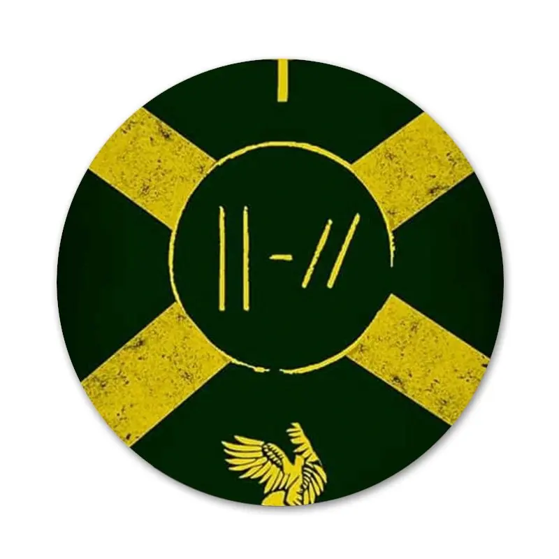 Значки Twenty One Pilots значки на тренчи металлические для украшения одежды и рюкзака 58