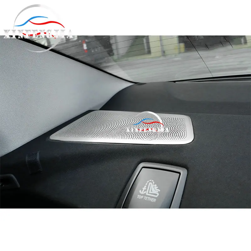 

For BMW 5 Series G30 17-19 2* Stainless Rear Stereo Speaker Decorate Cover Trim