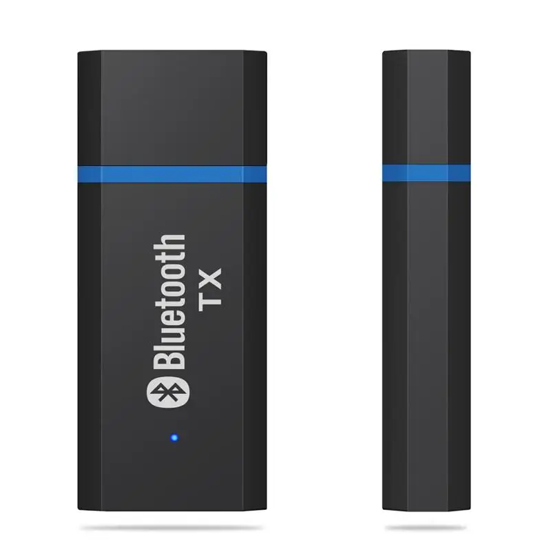Bluetooth передатчик 5 0 аудио адаптер для ТВ ПК наушников 3 мм разъем AUX USB стерео